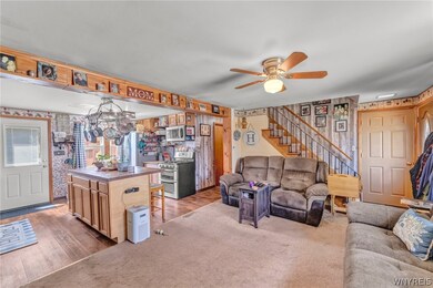 Living Room and Kitchen View