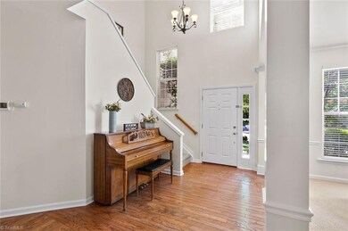 Bright and airy entrance
