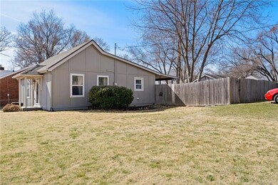 Large yard