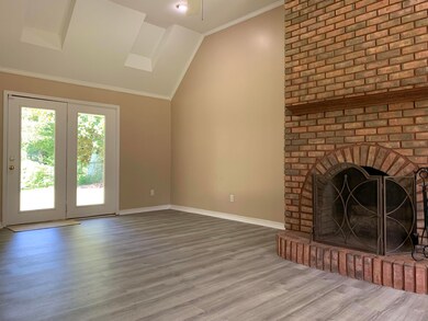 Dining area with french doors