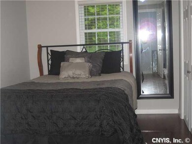 Bedroom. Cozy bedroom .