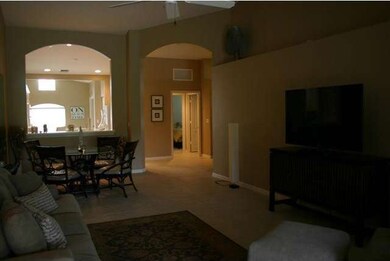 Living Room With Dining Area