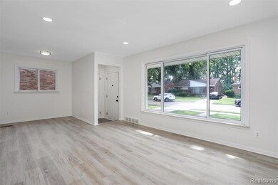 Living room and Foyer