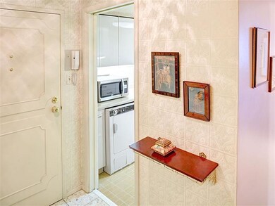 Entry, hallways & the kitchen.