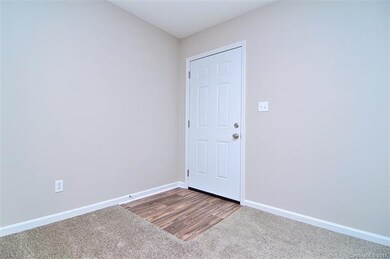 Foyer entrance with new flooring.