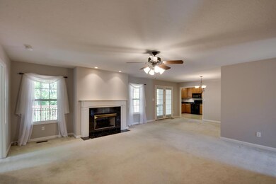 This large Family Room has great natural light and is open to the Dining space