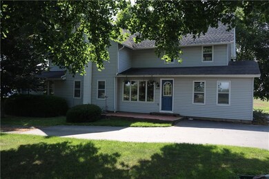 View of home from the East side that has patio pav