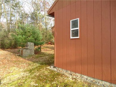 Other. A close-up view of the 8  x 8  shed and out