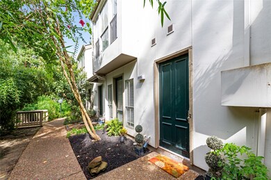 The welcoming entrance offers a seamless transitio