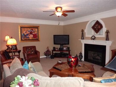 Family Room. Large family room is highlighted by t
