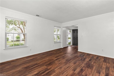 Family room on front of home