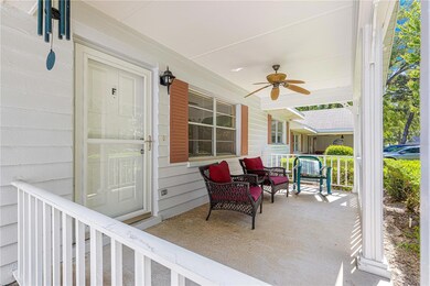 A Very Nice Size Front Porch to Relax and Enjoy your morning coffee.