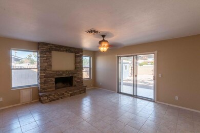 great room with cozy fireplace