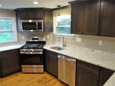 Stainless steel appliances to accent the new kitch