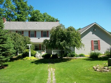 Back side of the house