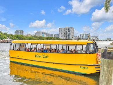 Water Taxi Stop at Gallery One