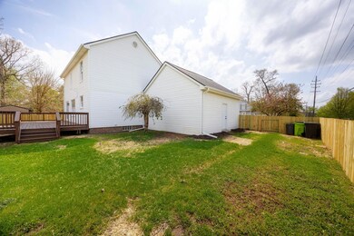 Backyard side view 2