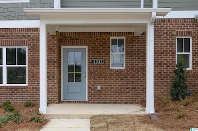 Inviting front porch