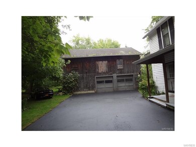 large barn/garage with upstairs storage