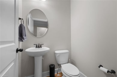 1/2 bath on main level