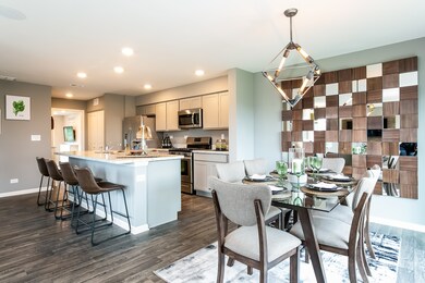 Model home pictured- features and options will var