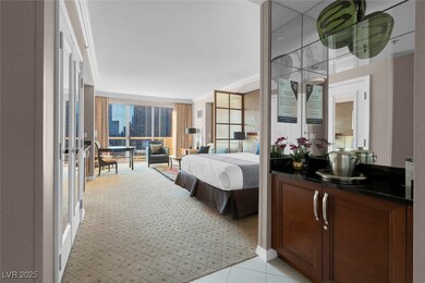 Bedroom featuring ornamental molding