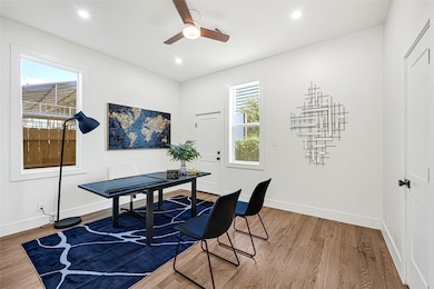 1st floor bedroom/office with private entry and full en-suite bathroom, perfect for Airbnb or multi-generational living.