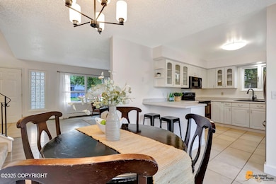 Open living and dining