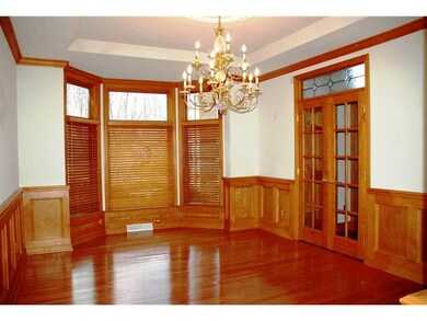 Dining Room. Formal dining room with gorgeous wood