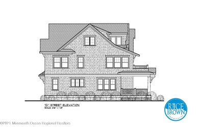 Corner Lot D Street Elevation