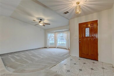 Main House - Sunken Living Room with Bay Window.