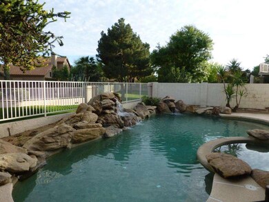 Custom Pebble Tech Pool and Spa