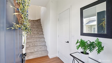 Step inside to a warm and inviting entry that sets the tone for the rest of the home.