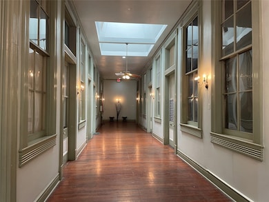 Hallway to units