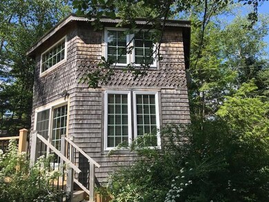 South side of cabin.