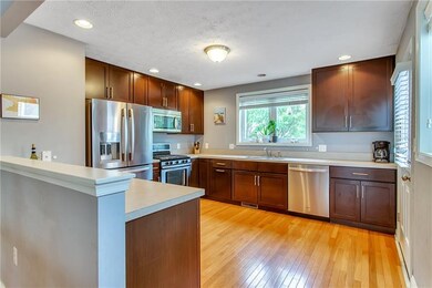 Open concept kitchen