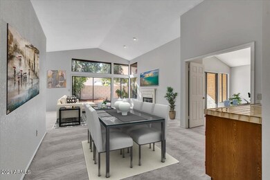 Living Room & Dining
