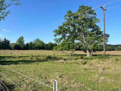 View of yard with a rural view