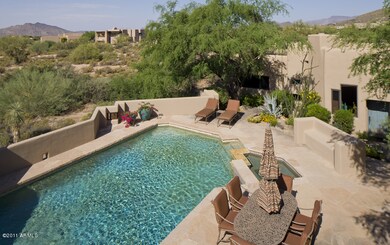 View of pool/patio area