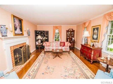 GAS FIREPLACE, REFINISHED HARDWOODS, CROWN MOLDING