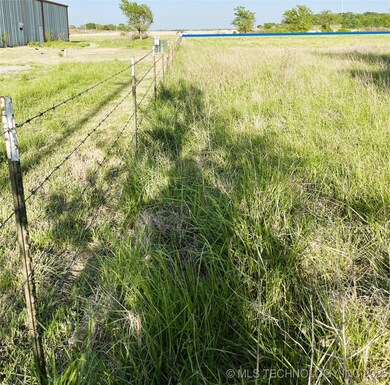 Fence near North property line. Illustrative line