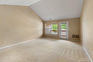 Spacious living room for entertaining