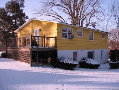 Exterior back with Deck