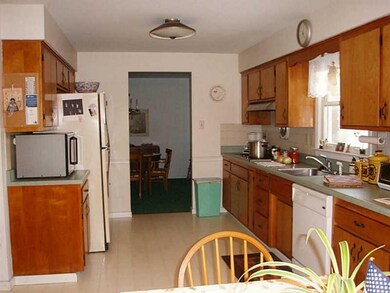 Kitchen. Eat in kitchen with plenty of counter space and cupboards.