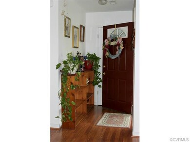 Foyer with Coat Closet...