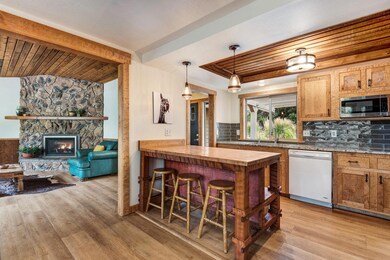 kitchen to living room