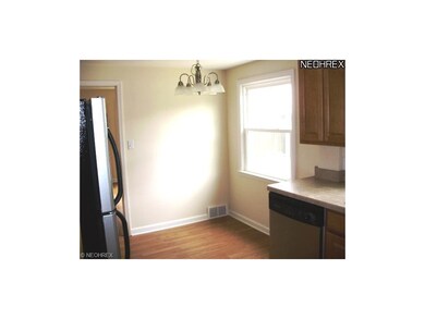 Eating area in the kitchen