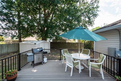 Deck off of family room