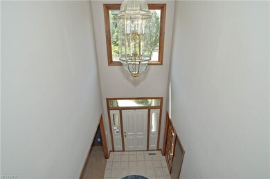 Lots of light in this two story entryway.