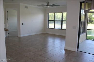 Empty room featuring healthy amount of natural lig